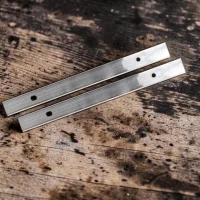 2 Stk. Wendemesser passend für Mafell Zimmerei-Hobel ZH 205 Ec - 208 x 19 x 1 mm
