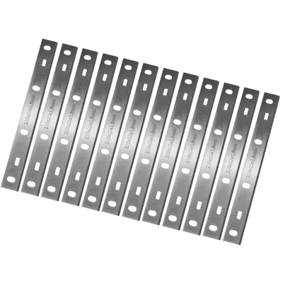 12 Stk. Zipper ZI-HB204 Hobelmesser 210 x 22 x 1.8 mm