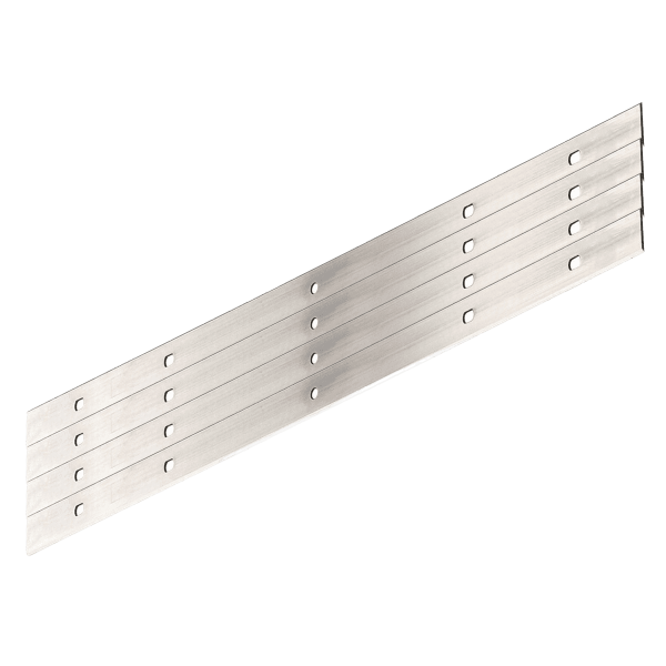 4 Stk. Holzmann HOB410 Hobelmesser 410 x 19 x 1 mm
