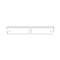 2 Stk. Mafell M 16 Hobelmesser 164 x 26 x 3 mm