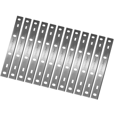 12 Stk. Scheppach HMS850 Hobelmesser 210 x 22 x 1.8 mm