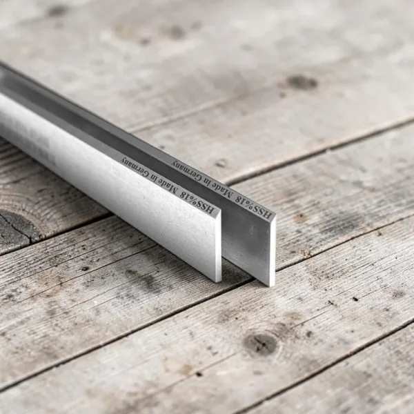 Hobelmesser für Scheppach, 260 x 18 x 3 mm, HSS 18 %, 2 Stück