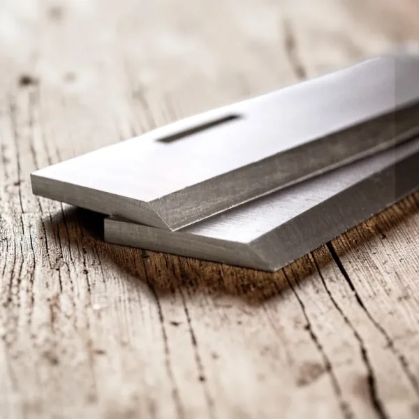 2 Stk. Scheppach Hobelmesser 260x18x3 mm mit Einstellnut (210mm) | HSS für Prima HM1 HM2 HM0