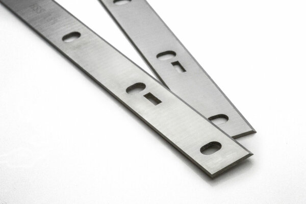Scheppach HMS 1070 Abricht Dickenhobel Hobelmesser 258x22x1,8mm | 2 Stück