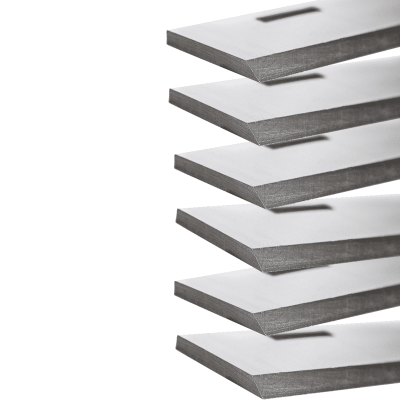 6 Stk. Rojek Hobelmesser 410 x 30 x 3 mm