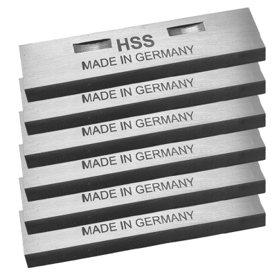 Hobelmesser für Holz-Her 75S / 286 / 2386, 75 x 20 x 3,5 mm, HSS, 6 Stück