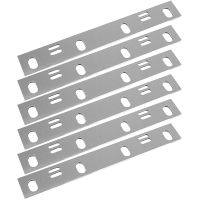 6 Stk. Woodstar PT 65 Abricht Dickenhobel Hobelmesser 158...