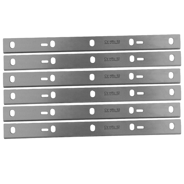 Hobelmesser für Woodstar PT 105, 260 x 22 x 1,8 mm, HSS, 6 Stück