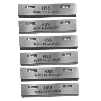 6 Stk. AEG Typ: EH82/822 Hobelmesser 82 x 18 x 3 mm