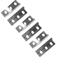 6 Stk. Black & Decker Typ:401, DN76 Hobelmesser 80 x...