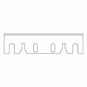 2 Stk. Hitachi 156x Hobelmesser 156 x 31 x 3 mm