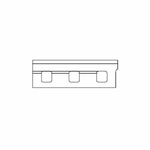 Hobelmesser für Scheer MH 50, 80 x 27 x 2,9 mm, HSS, 2 Stück