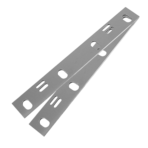 2 Stk. CLARKE CPT 600 Planer Abricht Dickenhobel Hobelmesser 158 x 22 x 1.8 mm