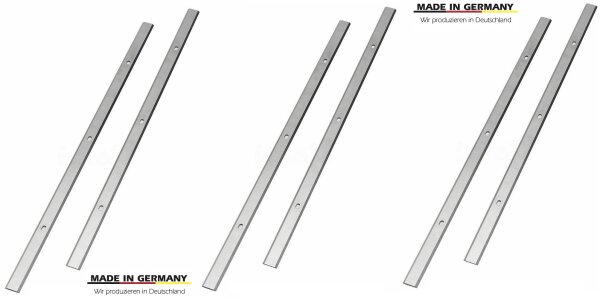 Hobelmesser für Holzstar DH 330 5915330, 330 x 12 x 1,5 mm, HSS 18 %, 6 Stück