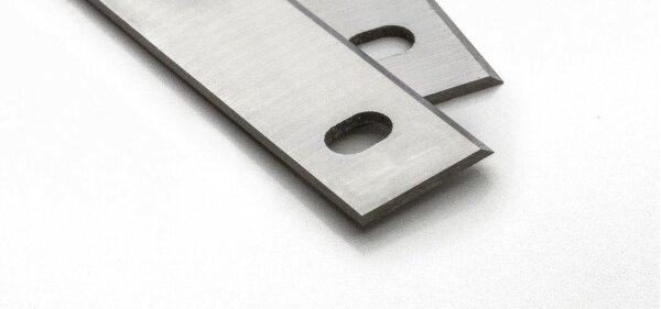 Hobelmesser für Lutz Quattro Plus, 182 x 19 x 2,6 mm, HSS 18 %, 2 Stück